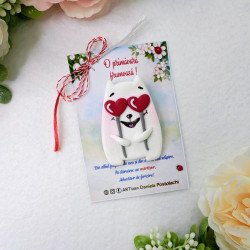 Broșă mărțișor Pisicuța 4