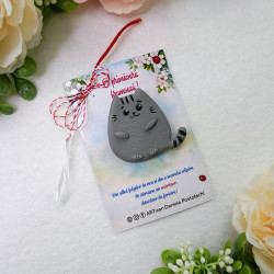 Broșă mărțișor Pusheen