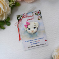 Broșă mărțișor Catelusa 