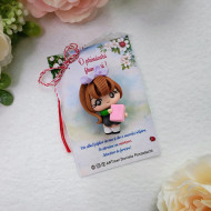 Broșă mărțișor Scolăriță 3