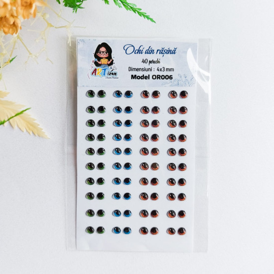 Ochi din rășină 006