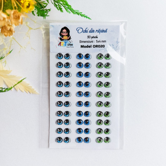 Ochi din rășină 020