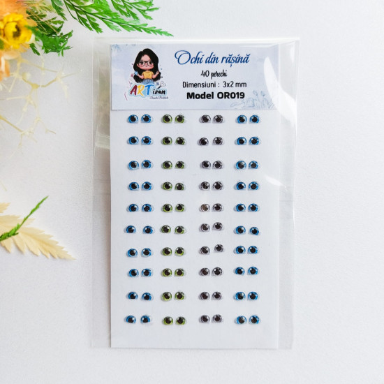 Ochi din rășină 019