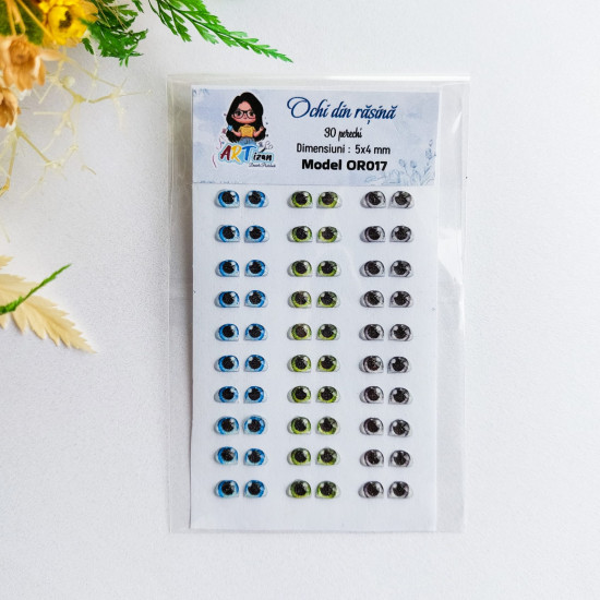 Ochi din rășină 017