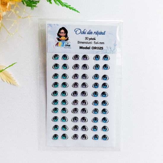 Ochi din rășină 025