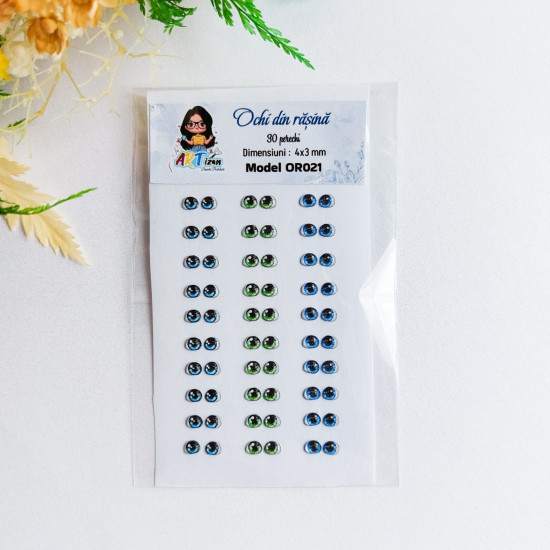 Ochi din rășină 021