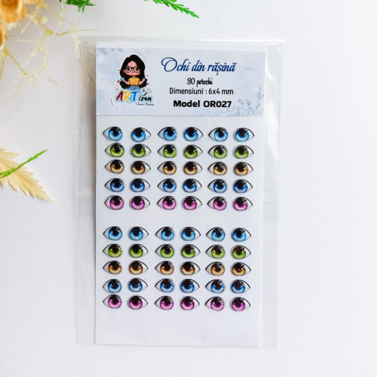 Ochi din rășină 027