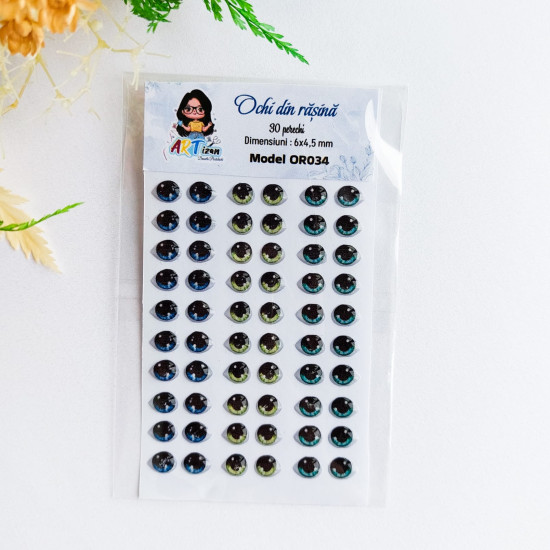 Ochi din rășină 034