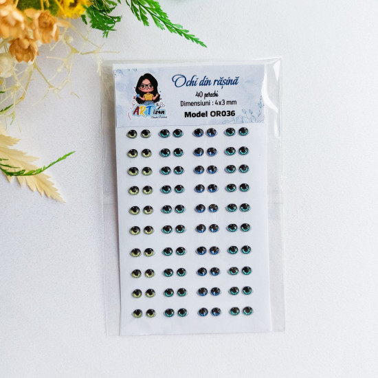 Ochi din rășină 036