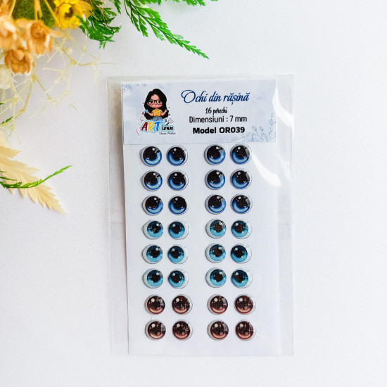 Ochi din rășină 039