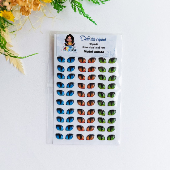 Ochi din rășină 044