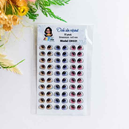 Ochi din rășină 031