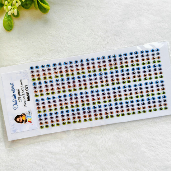 Ochi din rășină 071