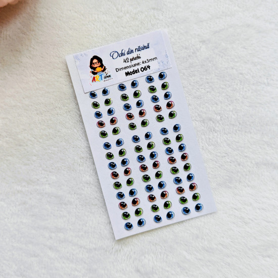 Ochi din rășină 064