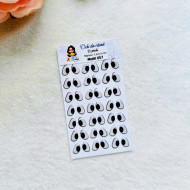 Ochi din rășină 057