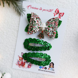 Set Christmas tree