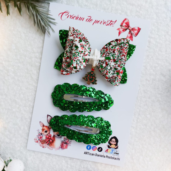 Set Christmas tree